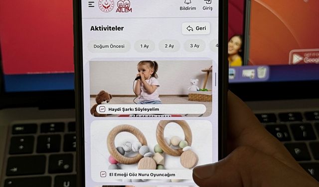 "İlk Öğretmenim Ailem Mobil Uygulaması"nı yaklaşık 8 bin 500 aile kullanmaya başladı