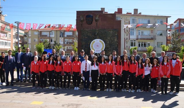 Kahramankazan’da 19 Mayıs Atatürk'ü Anma, Gençlik ve Spor Bayramı kutlandı