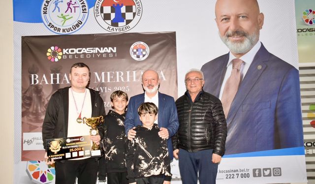 Kayseri'de "Bahara Merhaba Elo Turnuvası" düzenlendi