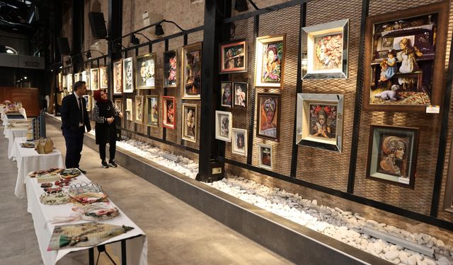 Konya'da "Emeği Elinde Hayalin Peşinde" sergisi açıldı