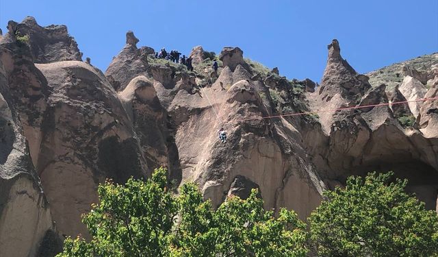 Nevşehir'de sıcak hava balonu zorunlu iniş yaptı