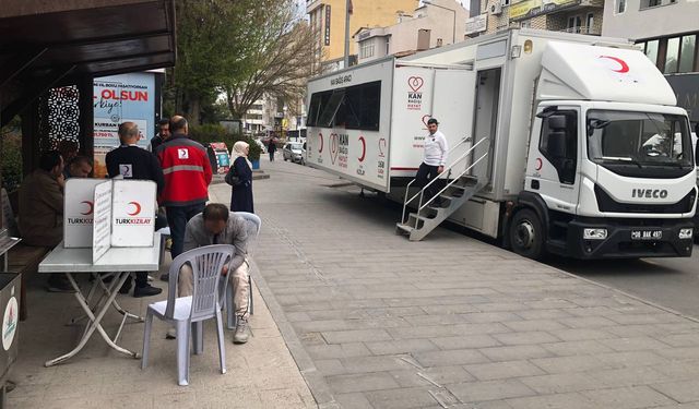 Nevşehir'de Türk Kızılay tarafından dört ayda 3 bin üniteden fazla kan bağışı alındı