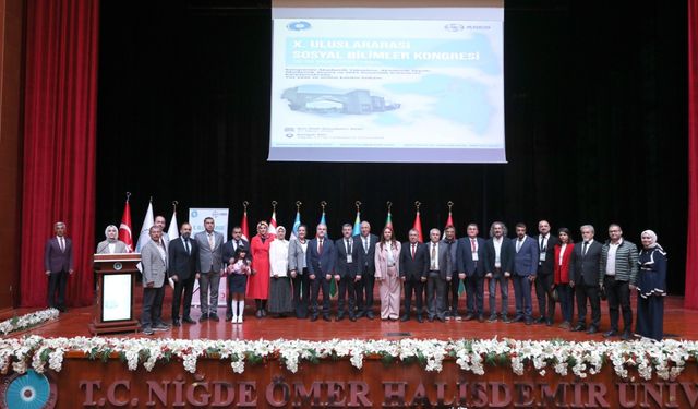 NÖHÜ ASES 10. Uluslararası Sosyal Bilimler Kongresi'ne ev sahipliği yaptı