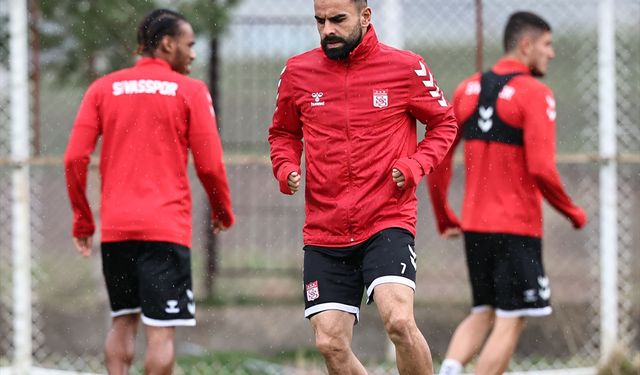 Sivasspor, Galatasaray maçı hazırlıklarını sürdürdü