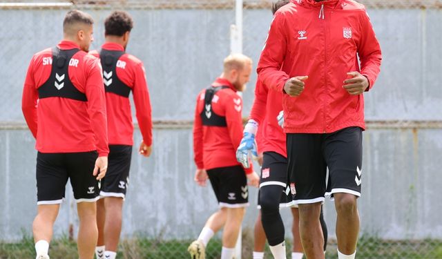 Sivasspor, Samsunspor maçının hazırlıklarına başladı