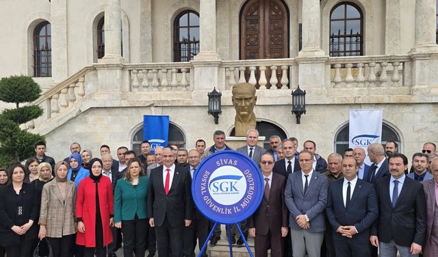 Sivas'ta Sosyal Güvenlik Haftası kutlandı