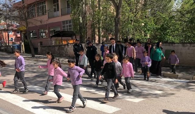 Yapraklı ilçesinde Trafik Haftası kutlandı