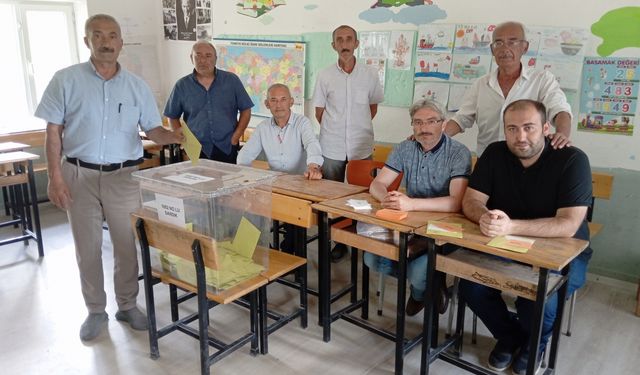 Yeniyaylacık köyünde yapılan referandumda "evet" çıktı