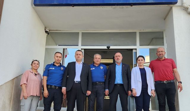 AK Parti Beypazarı İlçe Başkanlığının bayram ziyaretleri sürüyor