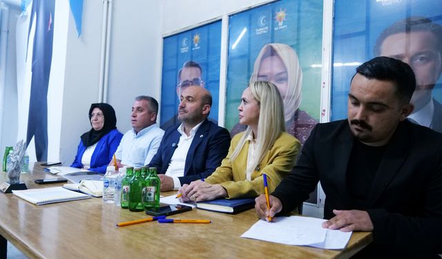 AK Parti Eskişehir İl Başkanı Albayrak, Beylikova ilçesini ziyaret etti