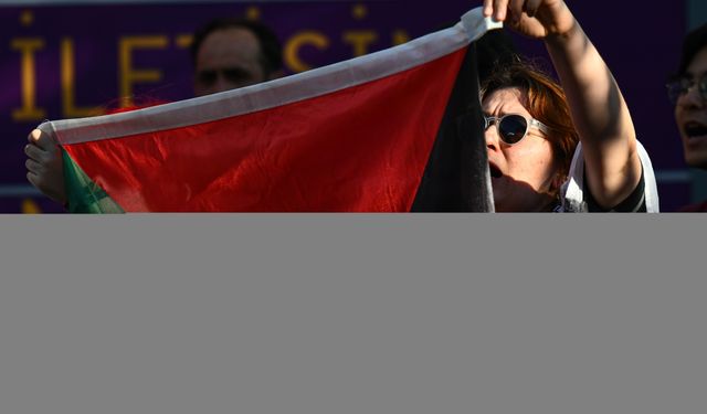 Başkent'te, İsrail'in "Madleen" gemisine saldırısı protesto edildi