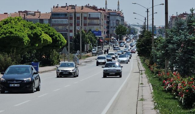 Bayram tatili dönüşünde Konya'da yoğunluk yaşanıyor