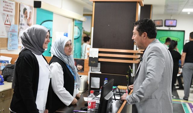 Beypazarı Belediye Başkanı Kasap'tan bayram nöbetindeki personele ziyaret