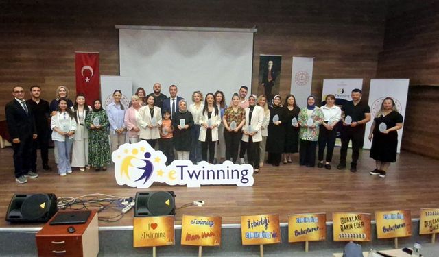 Beypazarı'nda eTwinning Projesi kapsamında ödül töreni düzenlendi