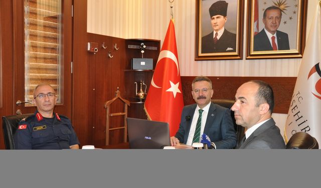 Eskişehir'de "İl Güvenlik ve Asayiş Koordinasyon Toplantısı" yapıldı