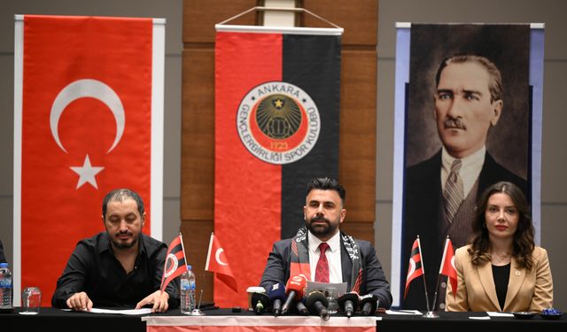 Gençlerbirliği'nde başkan adayı Ahmet Turgut, basınla bir araya geldi: