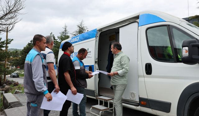 Hacılar Belediyesi personeline yönelik sağlık taraması gerçekleştirildi