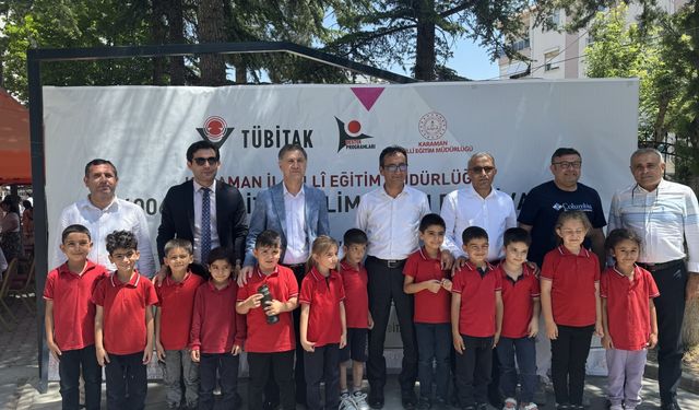Karaman'da "TÜBİTAK 4006-C Bilim Fuarı Festivali" açıldı