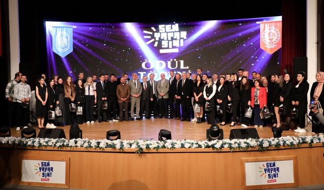 Kayseri'de "Sen Yaparsın Melikgazi" etkinliğinin ödül töreni yapıldı
