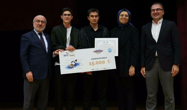 KAYÜ "StartUpMYO" Girişimcilik Yarışması'nda ödüller sahiplerini buldu