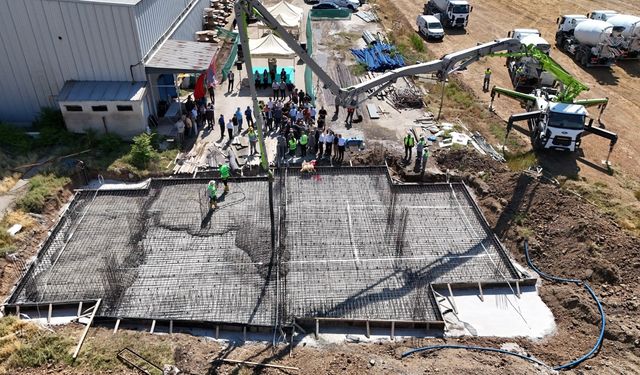 Kırıkkale'de Gasilhane ve Mezarlık İşleri Hizmet Biriminin temeli atıldı