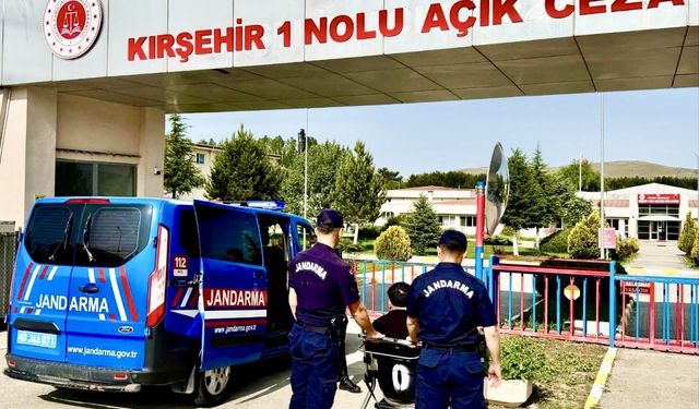 Kırşehir'de 57 suç kaydı bulunan hükümlü yakalandı
