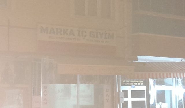 Konya'da iş yerinde çıkan yangın söndürüldü