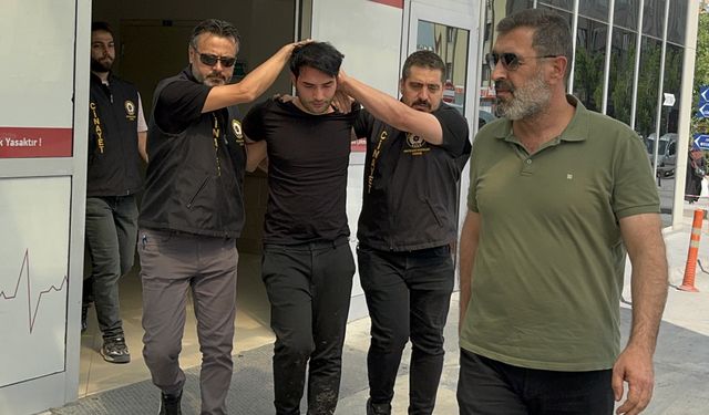 Konya'da öğretmeni silahla öldüren zanlı adliyede