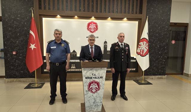 Niğde Valisi Çelik, bayram tedbirlerini açıkladı