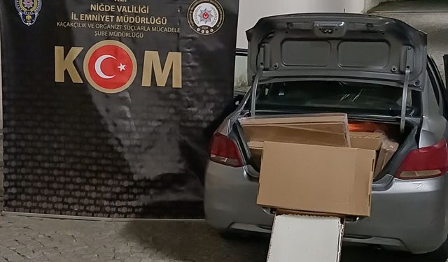 Niğde'de kaçakçılık operasyonunda 5 şüpheli yakalandı