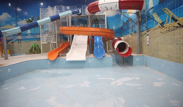 Sivas Belediyesince yenilenen aquapark yeniden hizmete açılıyor