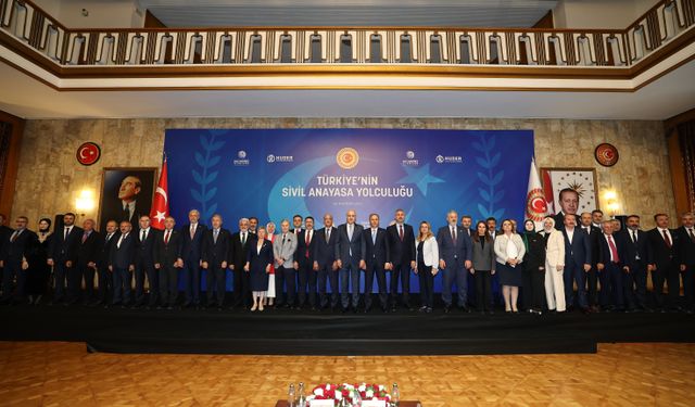 TBMM Başkanı Kurtulmuş, 'Türkiye'nin Sivil Anayasa Yolculuğu Projesi' kapanış programında konuştu: