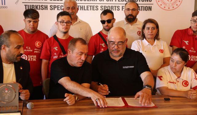 TÖSSFED, Tureks Turunç Madencilik ile sponsorluk anlaşması yaptı