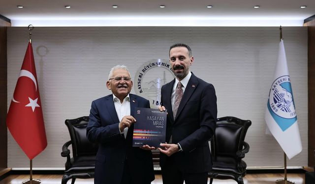Türkiye Kültür Yolu Festivali Direktörü Terzi, Büyükkılıç'ı ziyaret etti