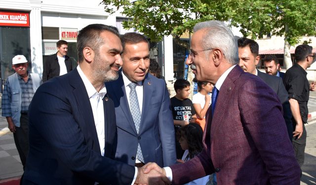 Ulaştırma ve Altyapı Bakanı Uraloğlu'ndan Delice ilçesine ziyaret
