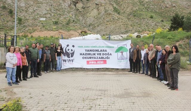 Zara'da "Yangınlara Hazırlık ve Doğa Okuryazarlığı" eğitim programı düzenlendi