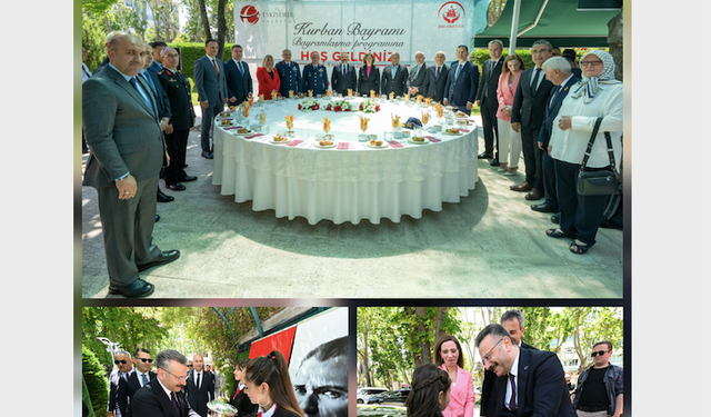 Eskişehir'de il protokolü bayramlaştı