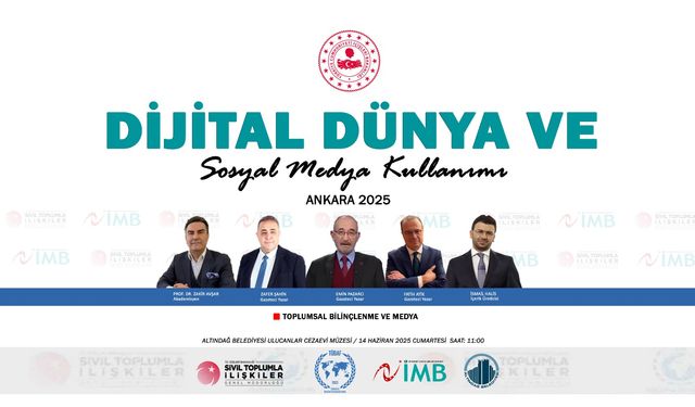 “Dijital Dünya ve Sosyal Medya Kullanımı” Paneli Gerçekleşecek