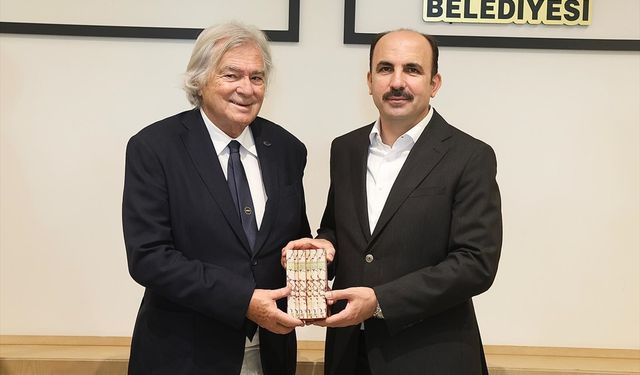 ACES heyetinden Konya Büyükşehir Belediye Başkanı Altay'a ziyaret
