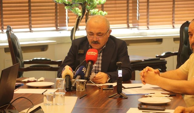 Çankırı'nın içme suyunu karşılayan barajda su hacmi 10,17 milyon metreküpe geriledi