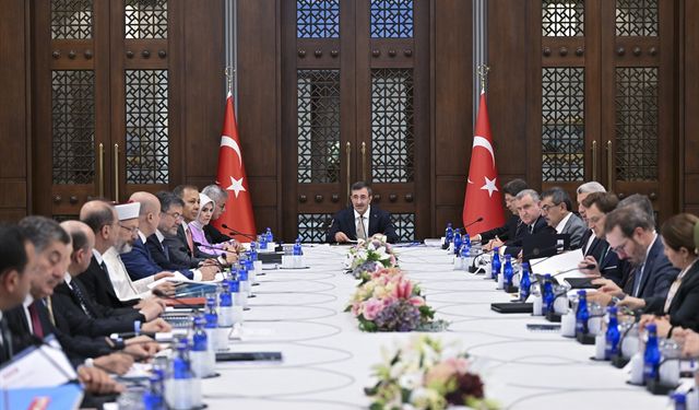 Cumhurbaşkanı Yardımcısı Yılmaz, Bağımlılıkla Mücadele Yüksek Kurulu Toplantısı'nda konuştu: