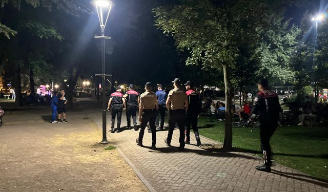 Eskişehir'de huzur ve güven uygulamasıyla parklardaki olumsuzların önüne geçiliyor
