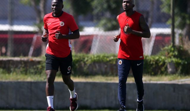 Gençlerbirliği'nde yeni transfer Onyekuru, ilk antrenmanına çıktı