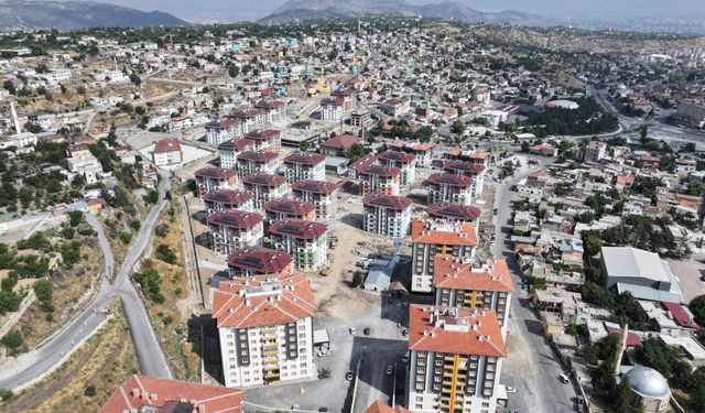 Hacılar'da 547 konutluk projede sona gelindi