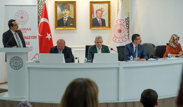 Karaman'da İl Koordinasyon Kurulu Toplantısı yapıldı