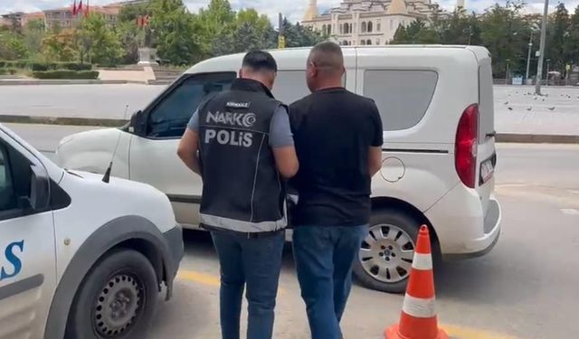 Kırıkkale'de 9 yıl kesinleşmiş hapis cezasıyla aranan hükümlü yakalandı
