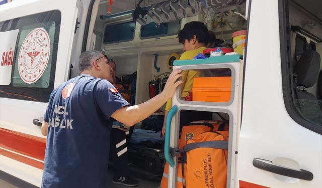 Konya'da apartmanda çıkan yangın söndürüldü