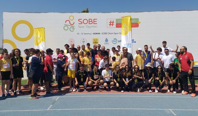 Konya'da SOBE Otizm Spor Oyunları sona erdi