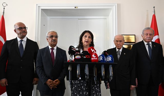 MHP Genel Başkanı Bahçeli, DEM Parti heyetini kabul etti