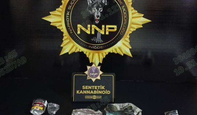 Niğde'de uyuşturucu operasyonunda yakalanan 2 zanlı tutuklandı